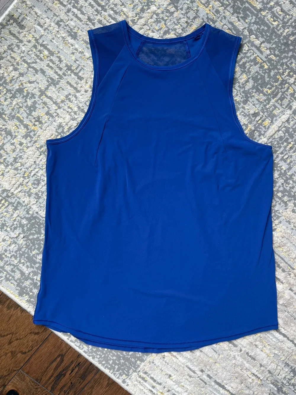 Lululemon Sculpt Tank w/mesh and pleated back